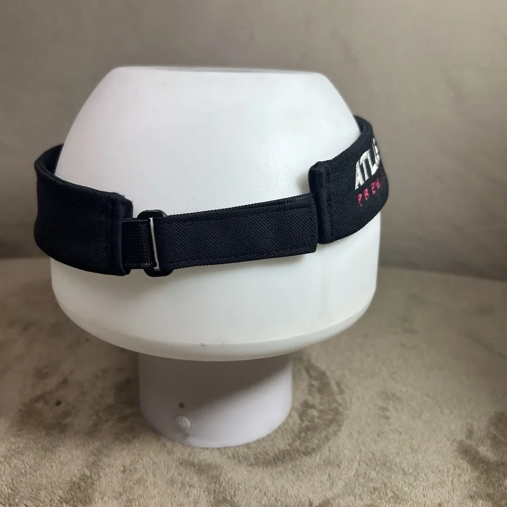Atlas Premier 110 One Ten Flexfit Tech Black Visor‎ Hat Adjustable Fox Logo